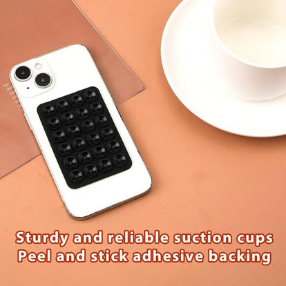Suction Cup Mount - Peel & Stick