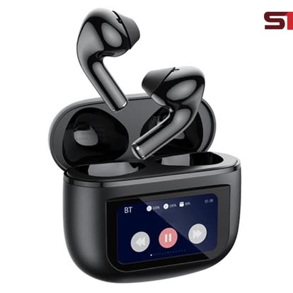 Wireless Earbuds with Touch Screen Case